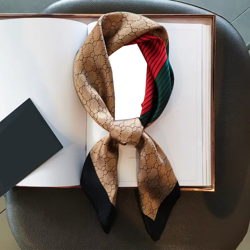 Face Scarf Mask - Nowe damskie miękkie satynowe apaszki do
