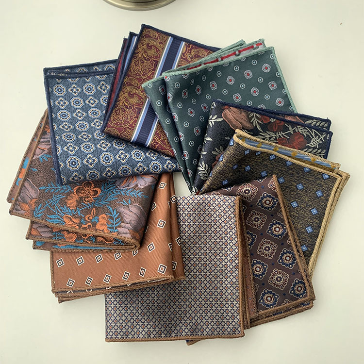Pocket Square Set - Męska chusteczka do kieszeni, garnitur biznesowy,