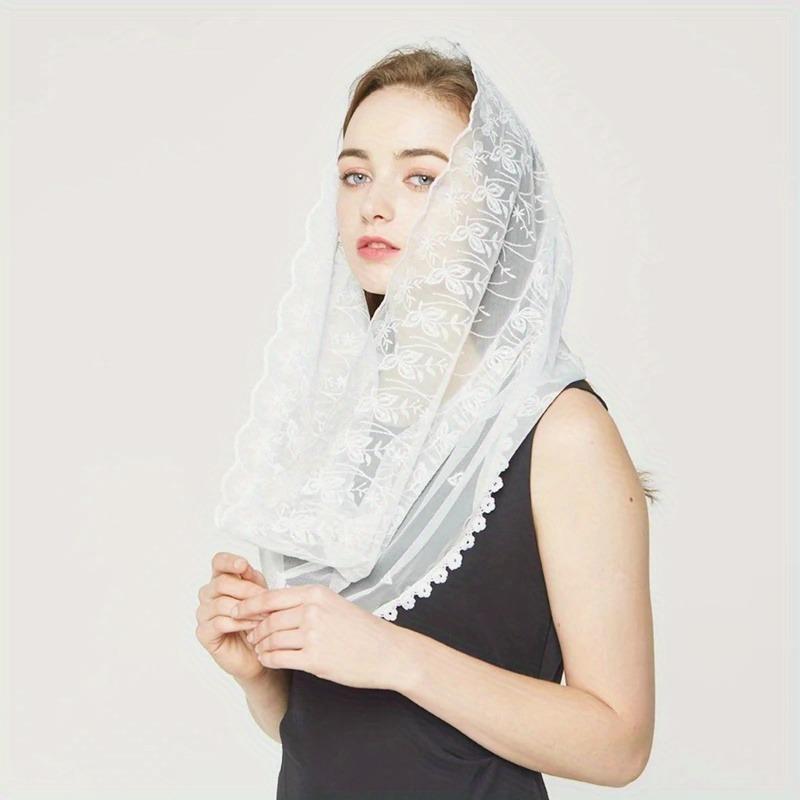 Infinity Scarf Knit - Damskie welony do kaplicy, mantilla, welon