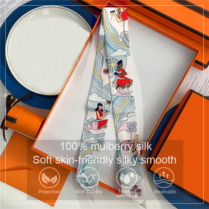 Szalik damski 100% jedwabiu mo – Ascot Neck Scarf recenzja i cena