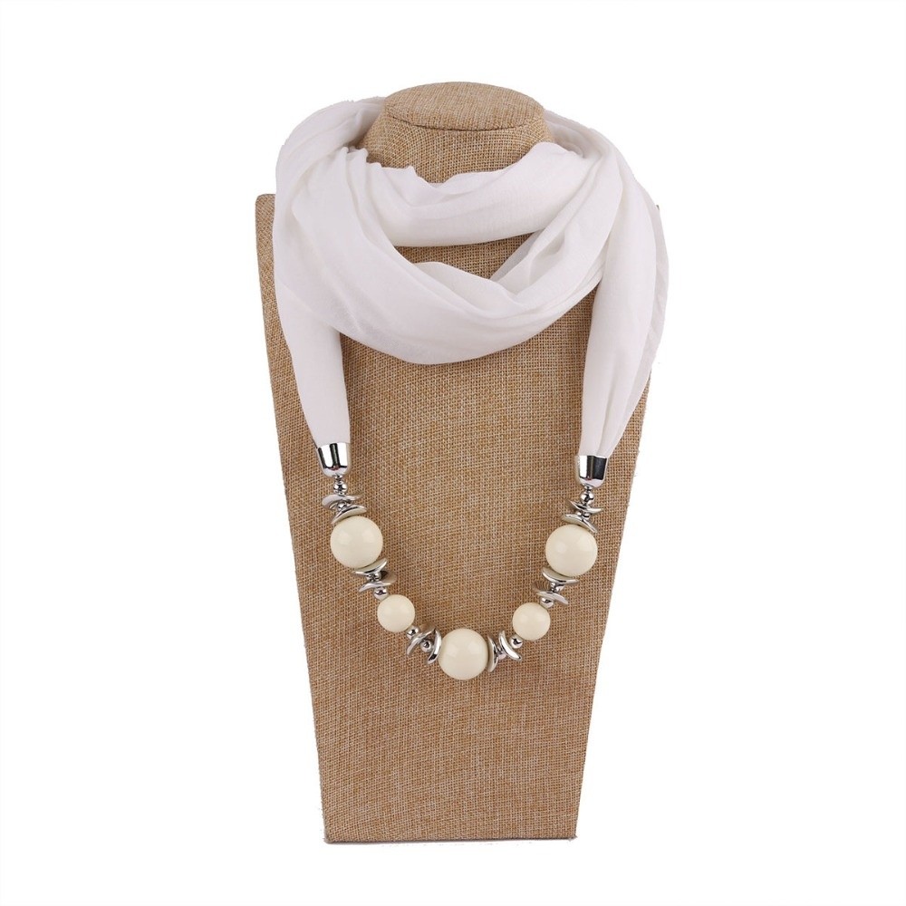 Nowy szalik z szyfonu z korali – Infinity Scarf Knit recenzja i cena