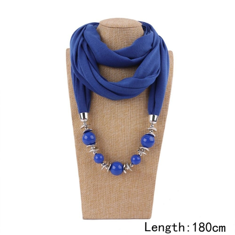 Nowy szalik z szyfonu z korali – Infinity Scarf Knit recenzja i cena