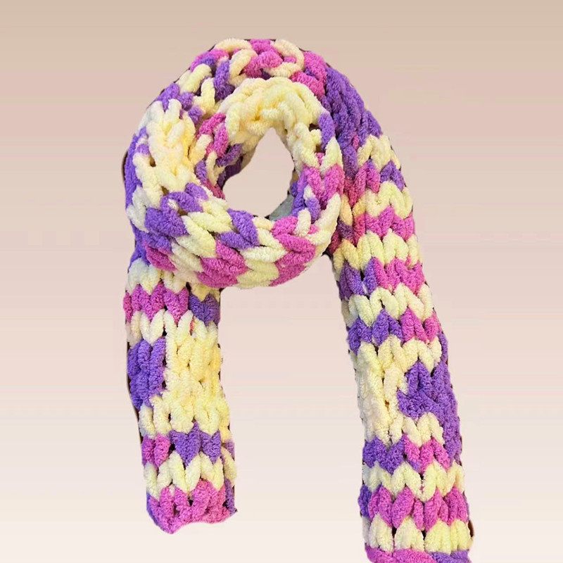 100g/rolka Włóczka z pętelkami – Woven Scarf Blanket recenzja i cena