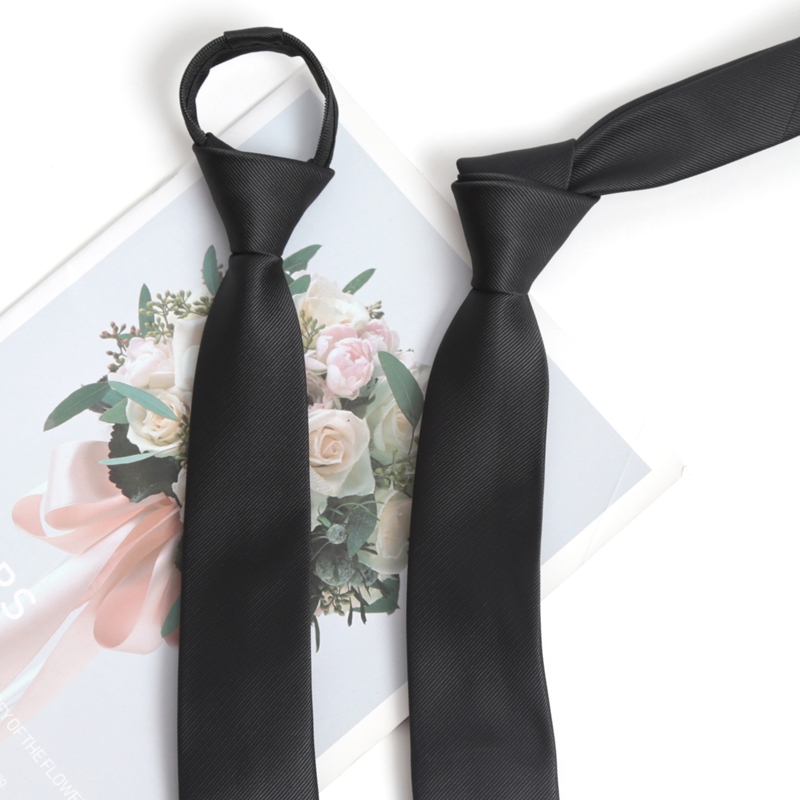 Czarne Krawaty na Zamek Błyska – Skinny Tie Men recenzja i cena