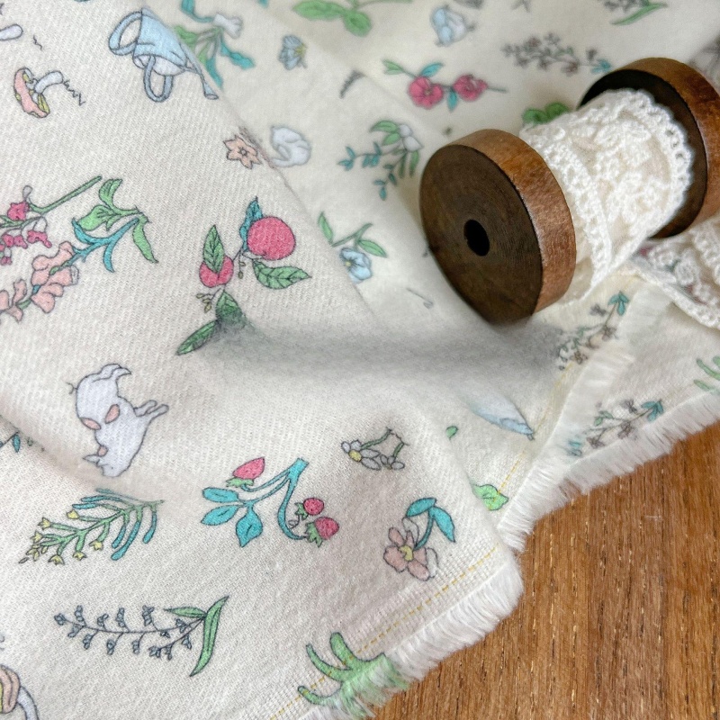 Tkaniny Wiskoza Kwiatowy Wzór  – Woven Scarf Blanket recenzja i cena