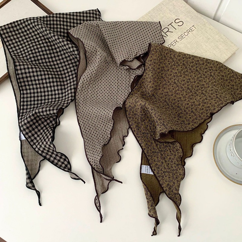 Artystyczna kwiatowa trójkątna – Ascot Neck Scarf recenzja i cena