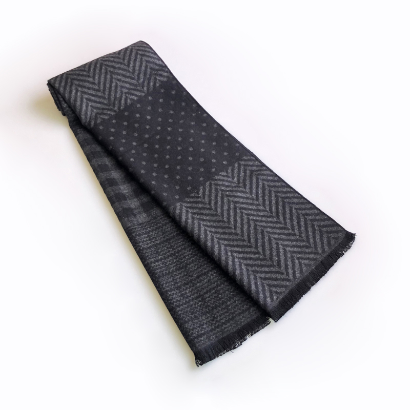 Modne casualowy wzór fajne sza – Muffler Men Wool recenzja i cena