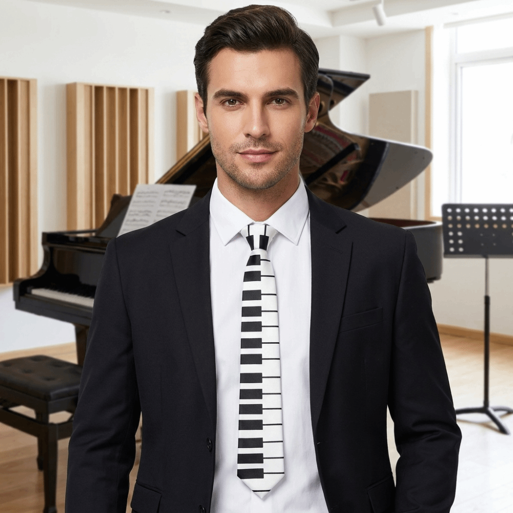 Prosta, wąska krawatka w stylu – Skinny Tie Men recenzja i cena